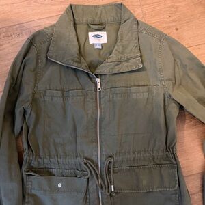 Old Navy Sage Green Military Jacket
